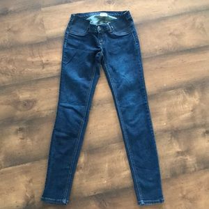 Indigo Blue Maternity Skinny Jeans Size XS